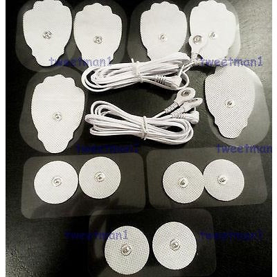 3.5mm Plug+(6LG + 6SM)Massage Electrode Pads