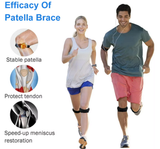 Adjustable Patella Knee Tendon Stabilizer Support Strap Brace