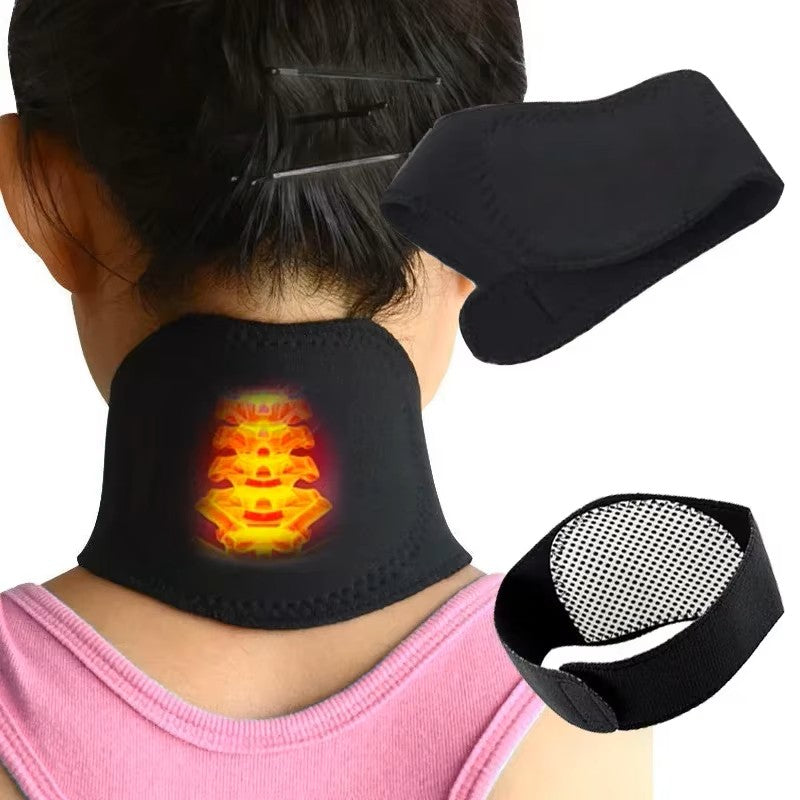 New Neck Brace Magnetic Therapy Tourmaline Neoprene Neck Support Self Heating Neck Magnet Protect Band for Pain