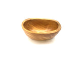 Tapas Bowl, Deep and Oval, 12-14 cm, Made of Olive Wood Made in Germany