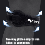 Adjustable Patella Knee Tendon Stabilizer Support Strap Brace