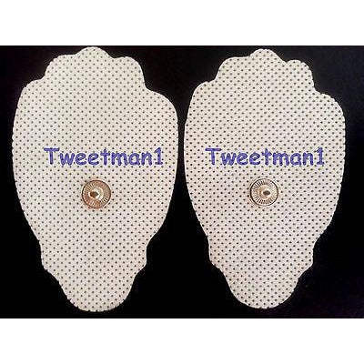 Electrodes, Replacement Pads (10) for Digital Massage, NMES IFC TENS ESTIM